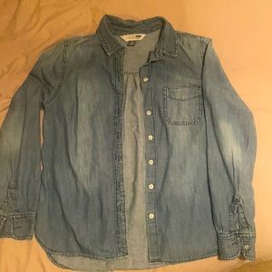 Old navy classic shirt denim